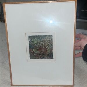 “Hunting Shaman” by Pat Sims - Mixed Media in Paper